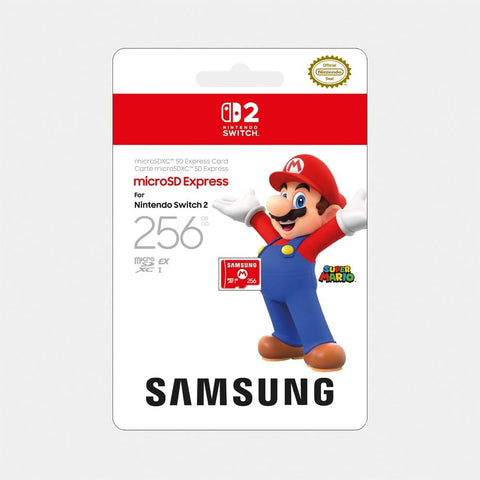 Nintendo Switch 2 SD Card - Red/256GB