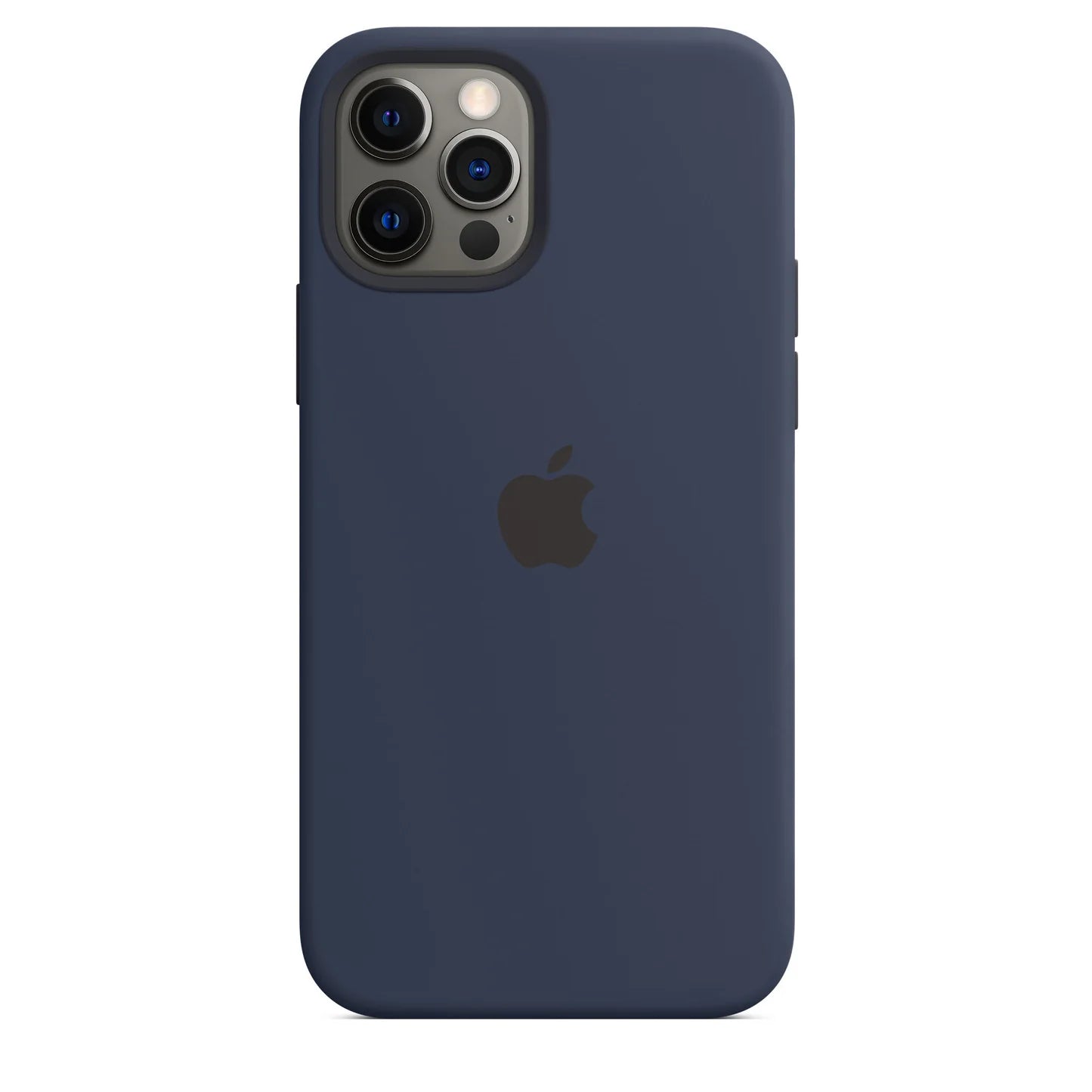 Blue Silicone Magsafe Cover - iPhone 12 Pro