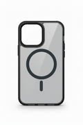 Black Smoky Case (Clear - Magnetic)- iPhone 13 Pro Max
