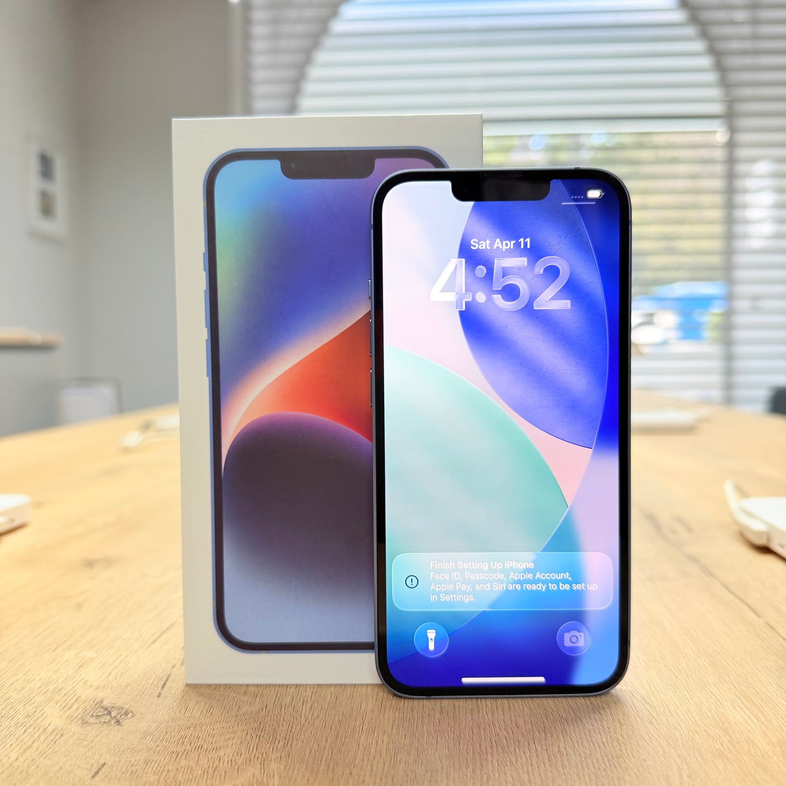 Used iPhone 14 Blue – 256GB (BH 100%)