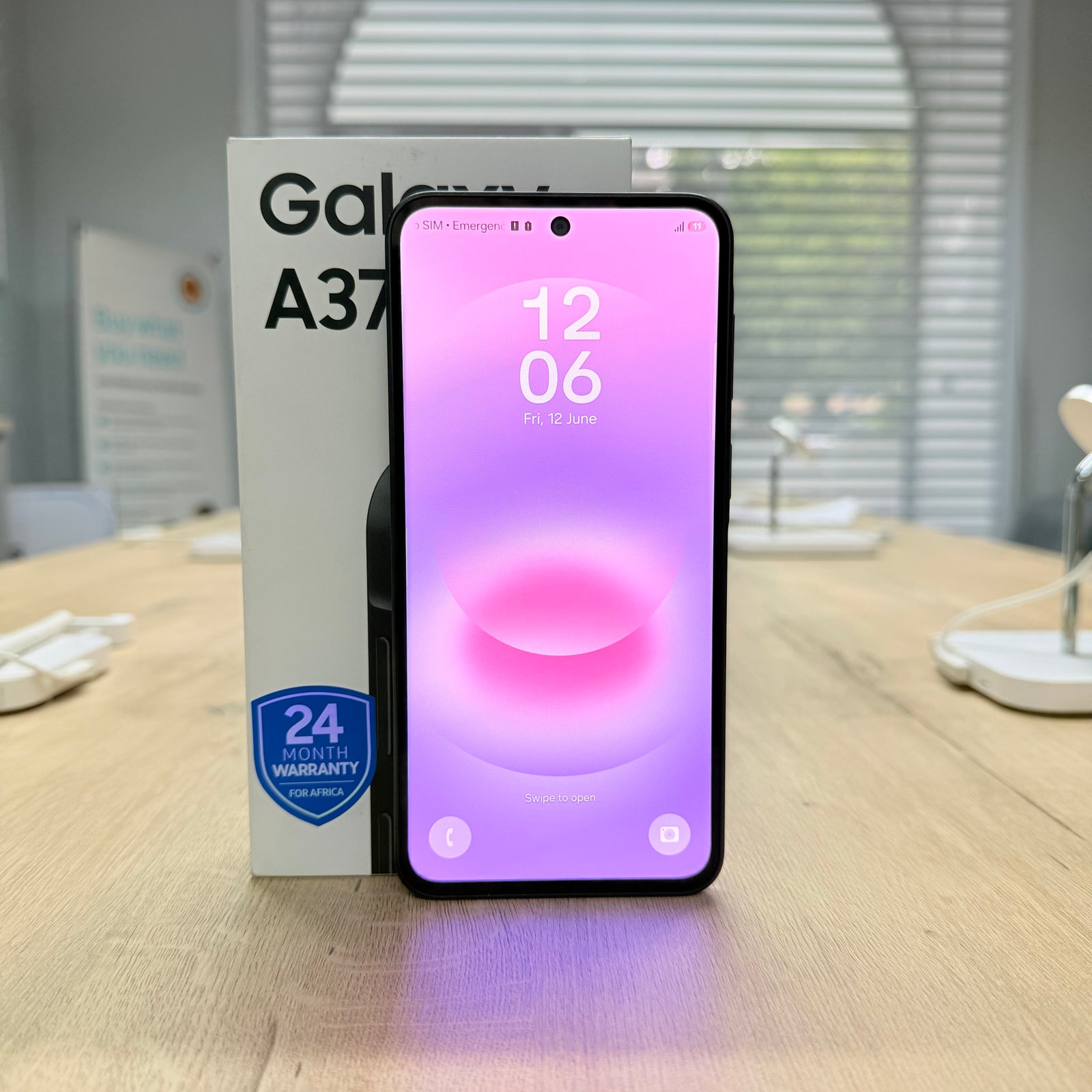 Used Samsung A37 Awesome Charcoal - 256GB