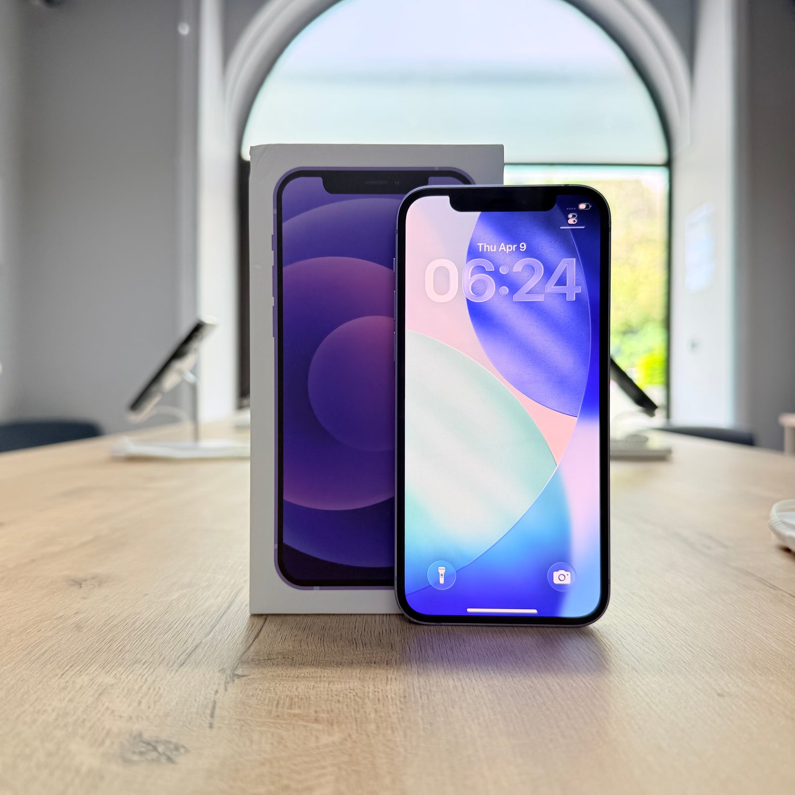 Used iPhone 12 Purple – 128GB (BH 98%)