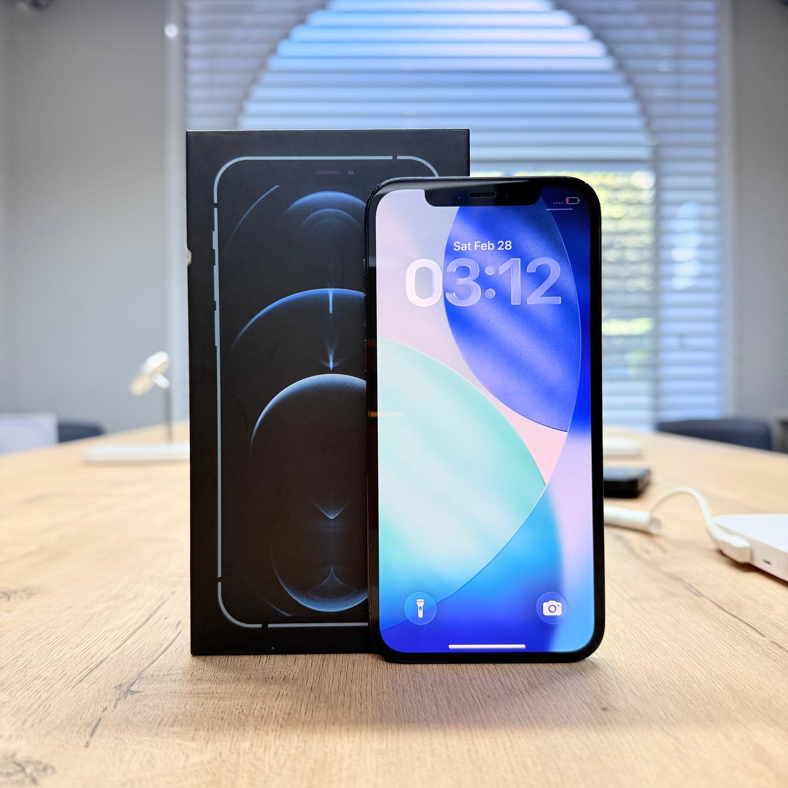 Used iPhone 12 Pro Pacific Blue – 256GB (BH 96%)