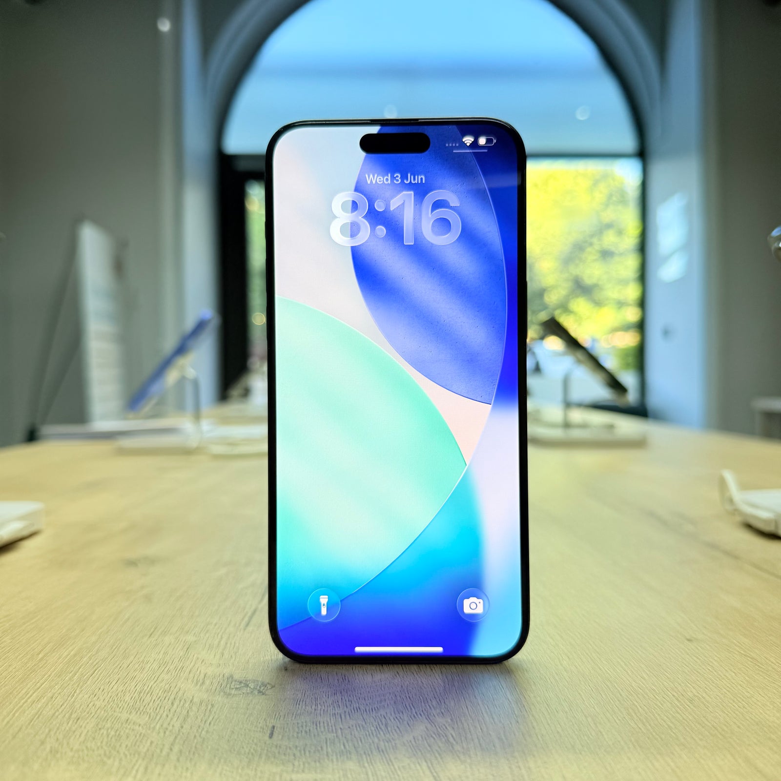 Used iPhone 15 Pro Max Blue Titanium – 256GB (BH 88%)