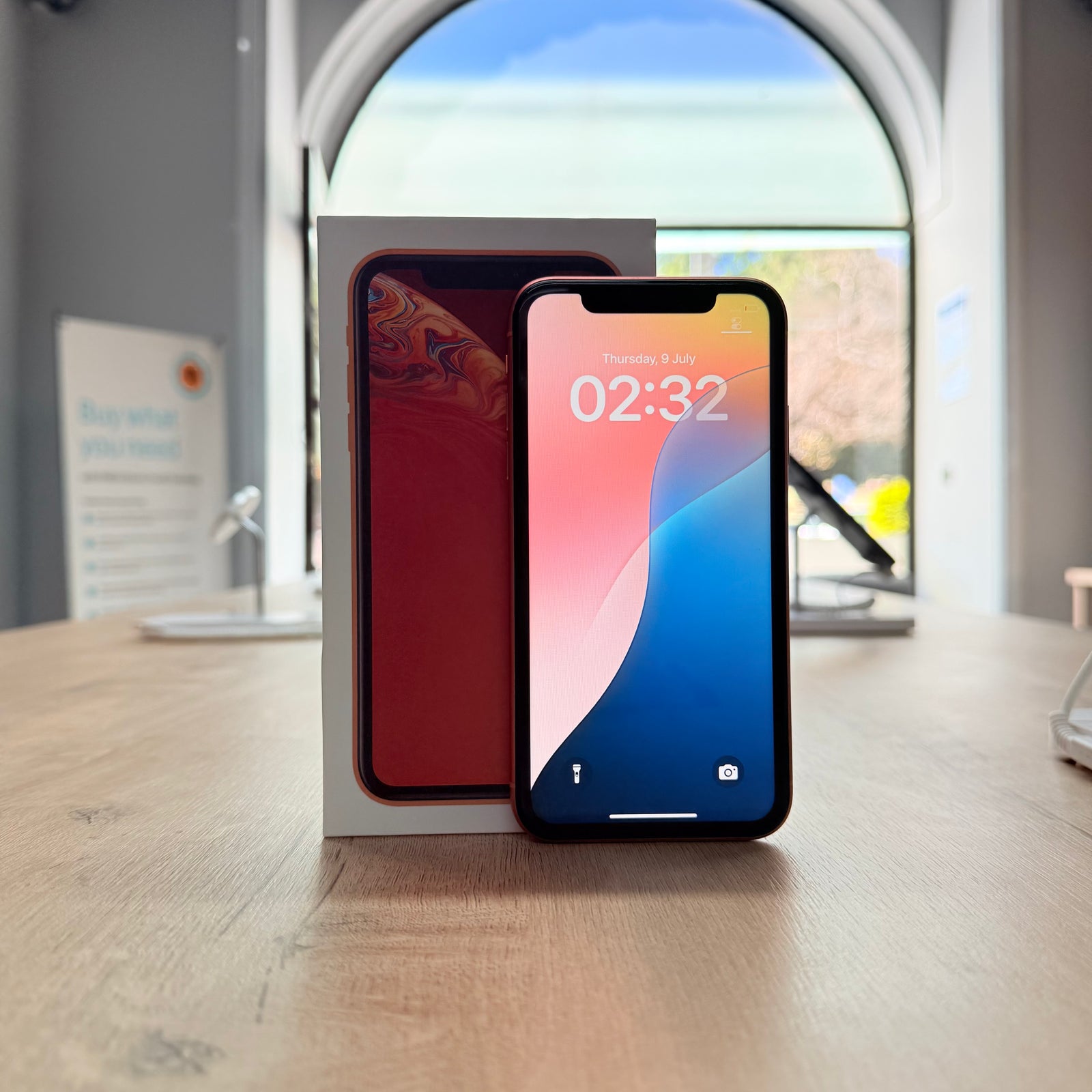 Used iPhone XR Coral - 256GB (BH 96%)