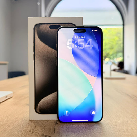 Used iPhone 15 Pro Max 512GB - Natural Titanium