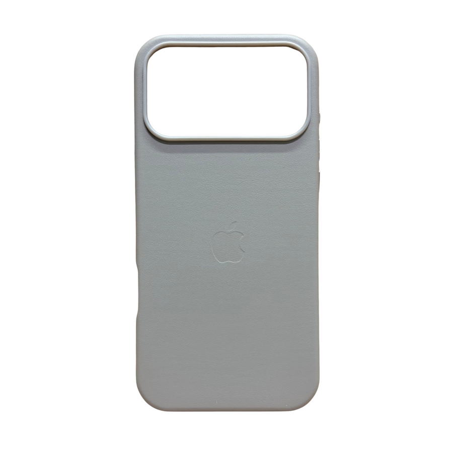 Leather Case-Gray/iPhone 17 Pro Max