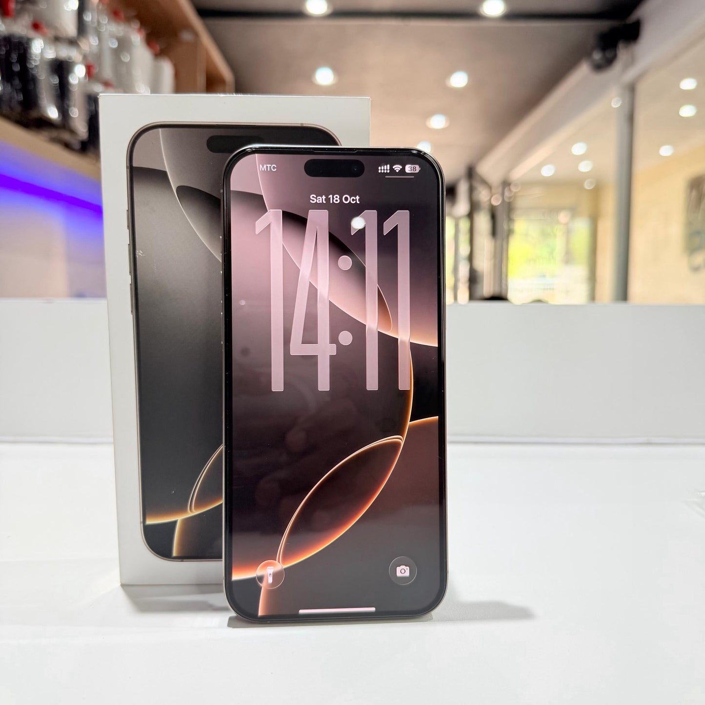 Used iPhone 16 Pro Max 256GB - Natural Titanium