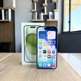 Used iPhone 15 Green – 256GB (BH 93%)