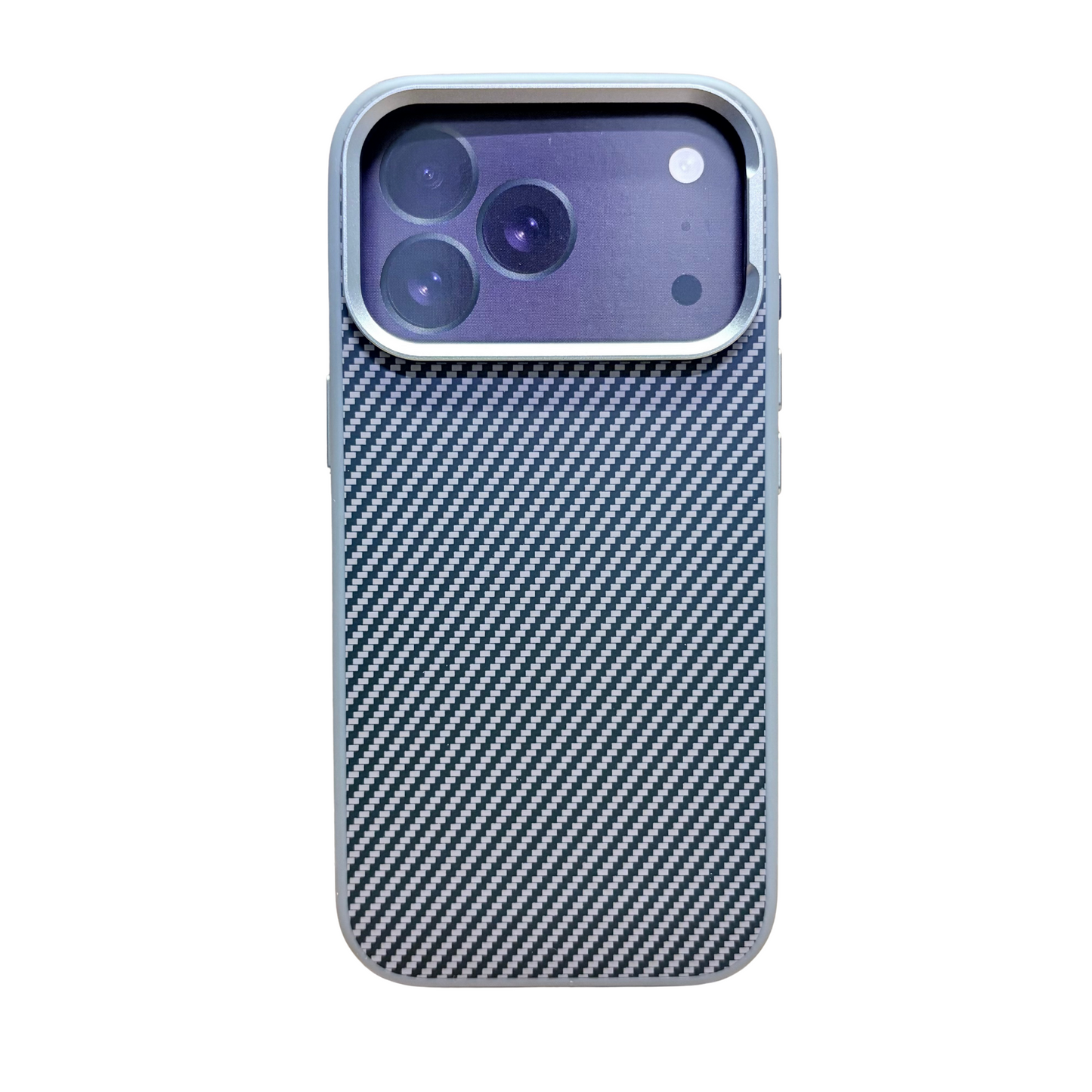 Rewa Carbon Fiber Magsafe Case-Gray/iPhone 17 Pro