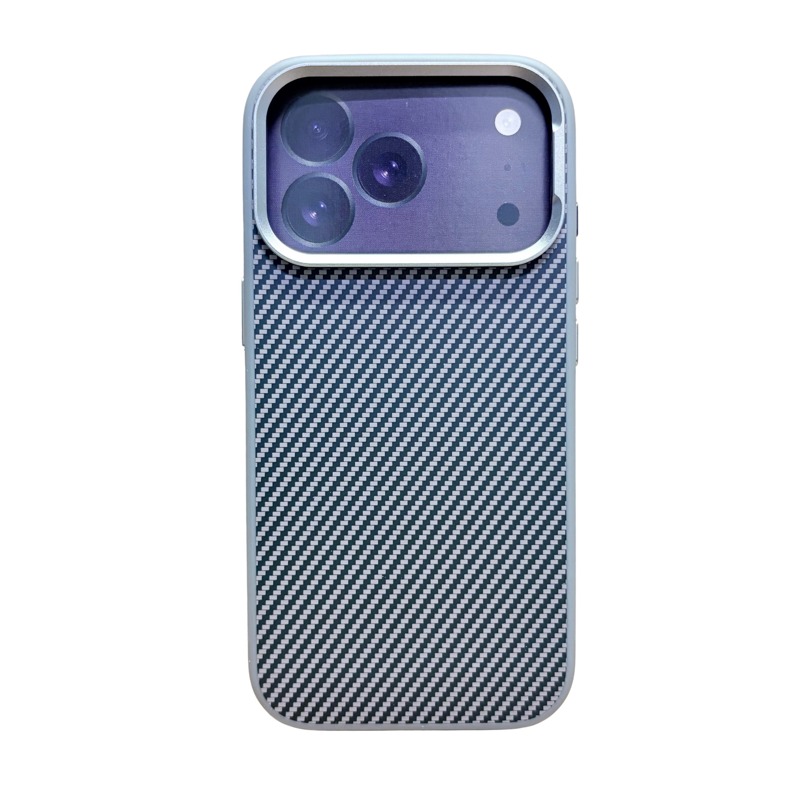 Rewa Carbon Fiber Magsafe Case-Gray/iPhone 17 Pro Max