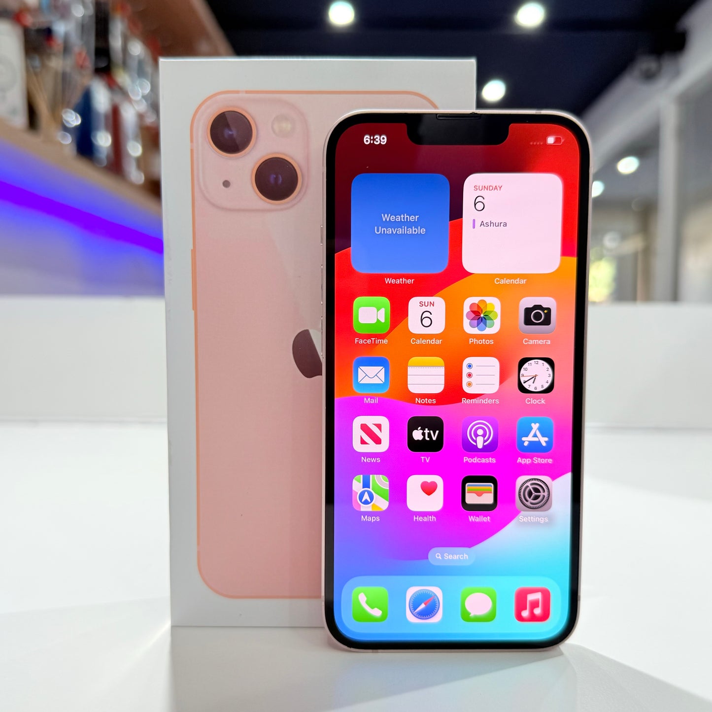 Used iPhone 13 128G - Pink