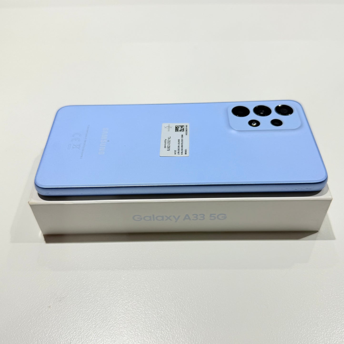 Used Samsung A33 - Awesome Blue - 128GB