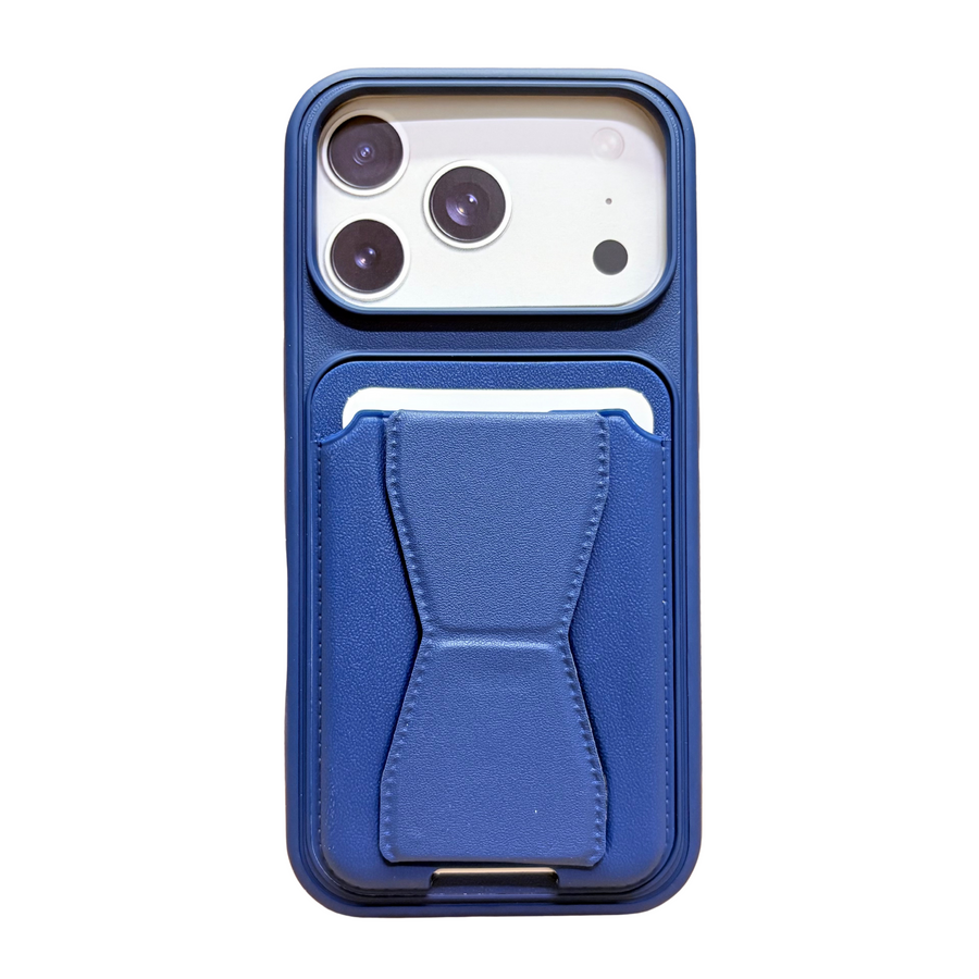 Wallet Style Case-Blue/iPhone 17 Pro Max