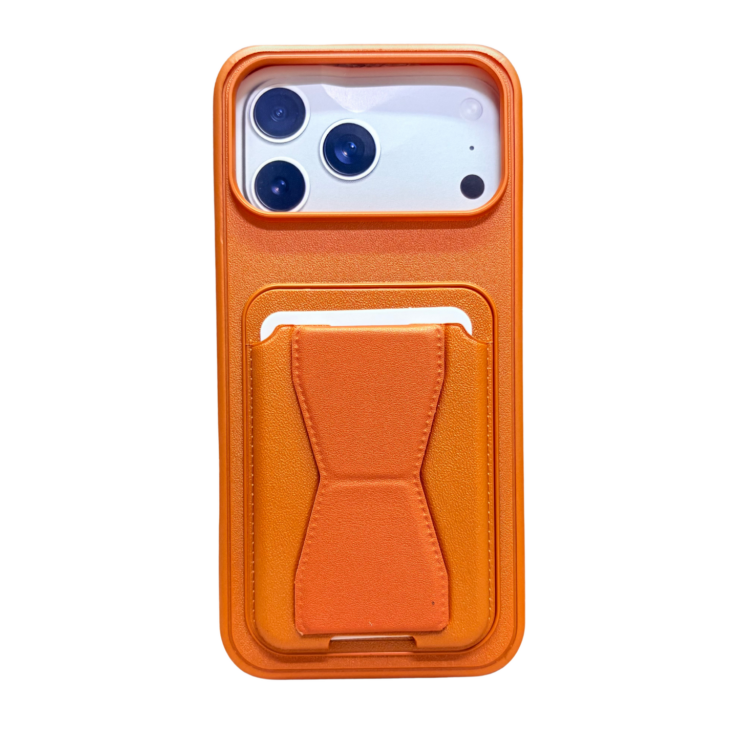 Wallet Style Case-Orange/iPhone 17 Pro Max