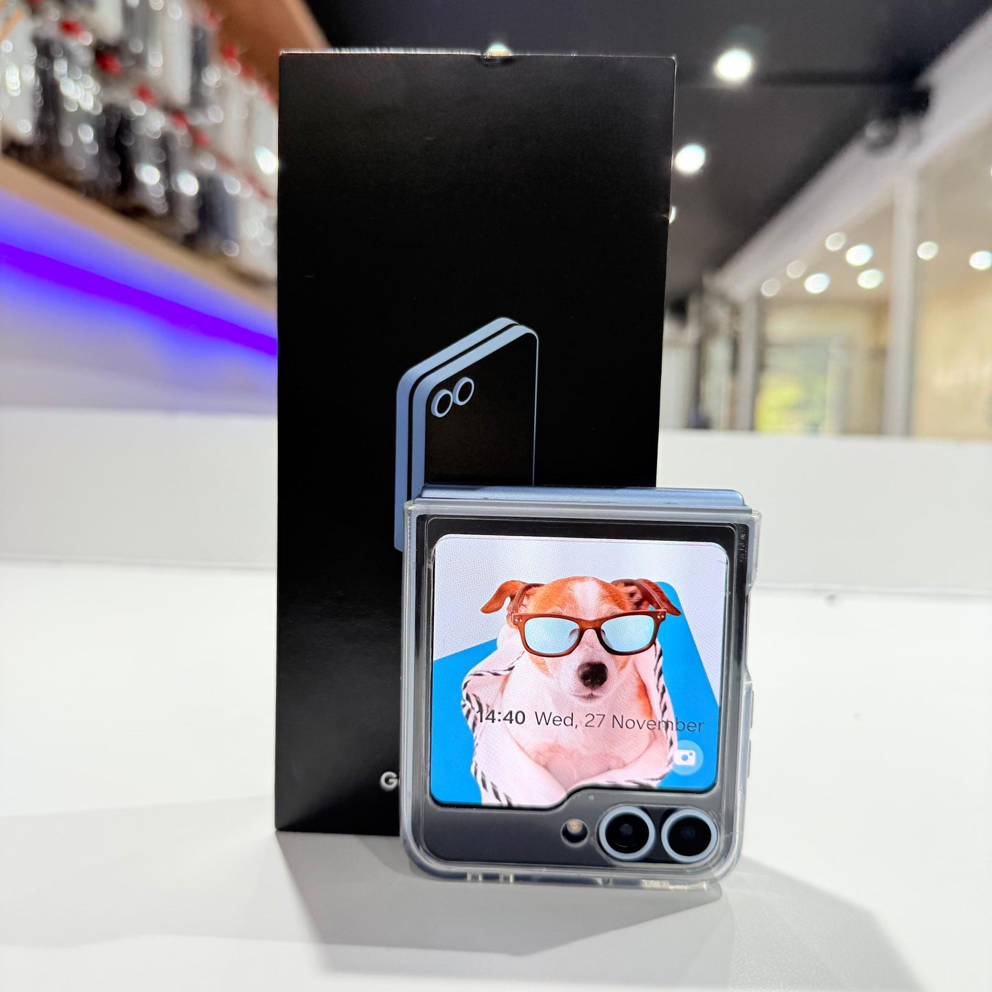 Used Samsung Z Flip 6 256GB - Blue