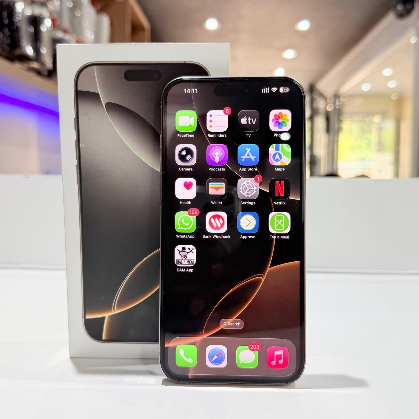 Used iPhone 16 Pro Max 256GB - Natural Titanium