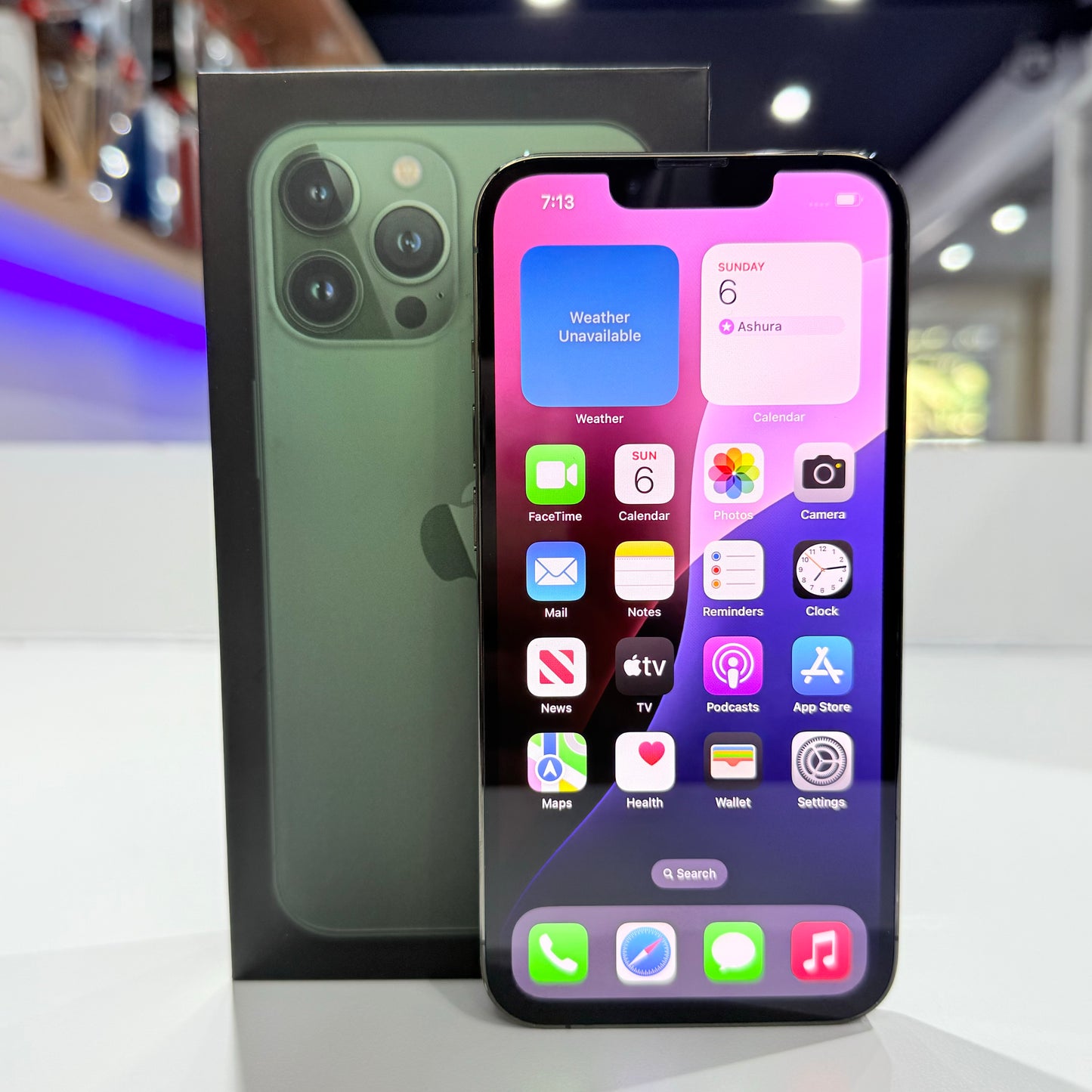 Used iPhone 13 Pro 256GB - Alpine Green