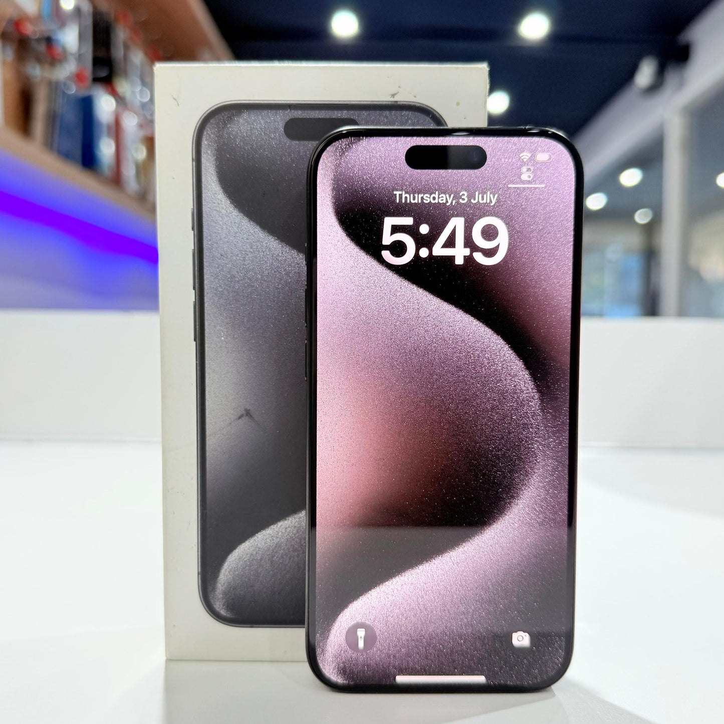 Used iPhone 15 Pro 128GB - Blue Titanium