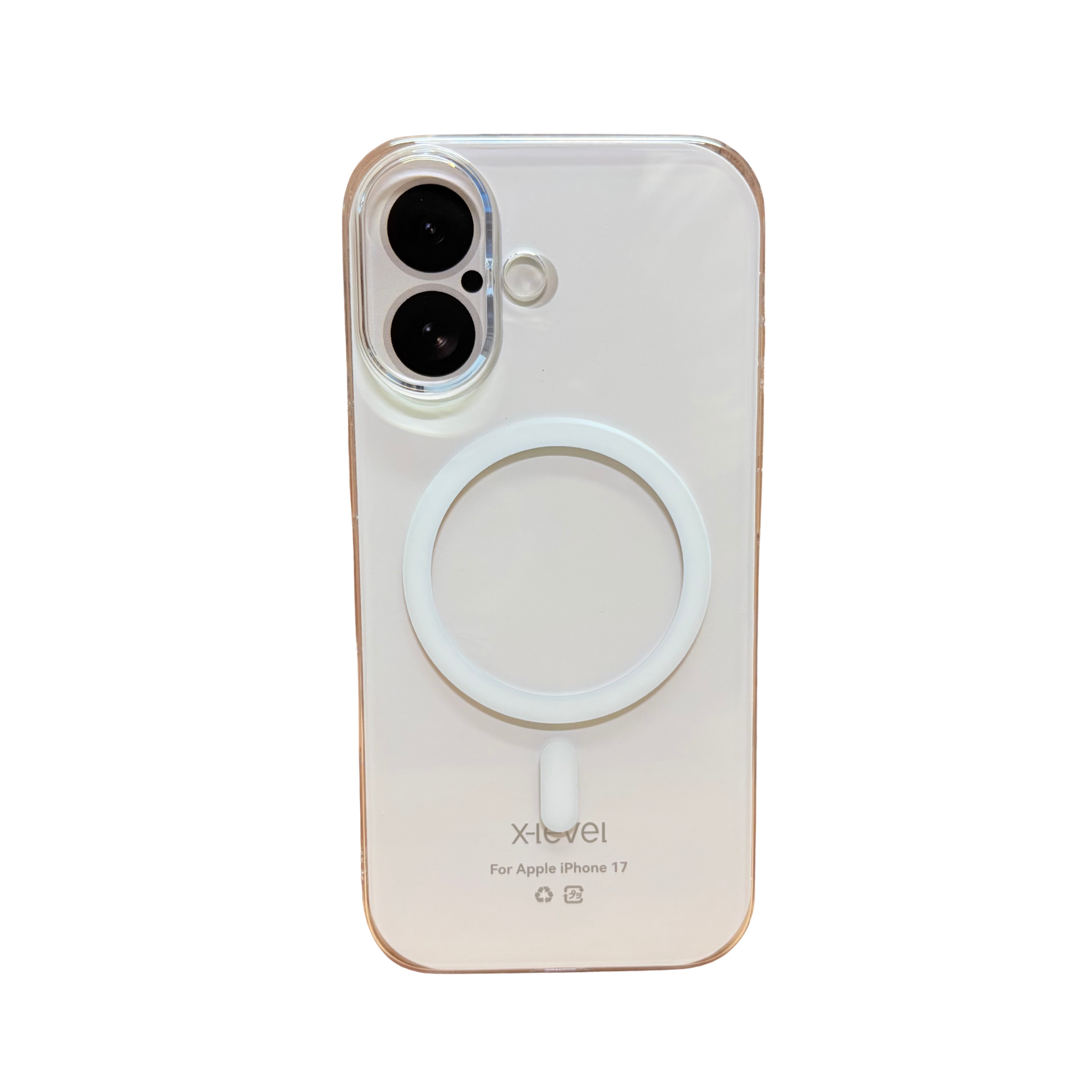 X-Level Case-Clear/iPhone 17/Sparkling