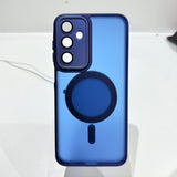 Clear Case Blue MagSafe - Samsung S21