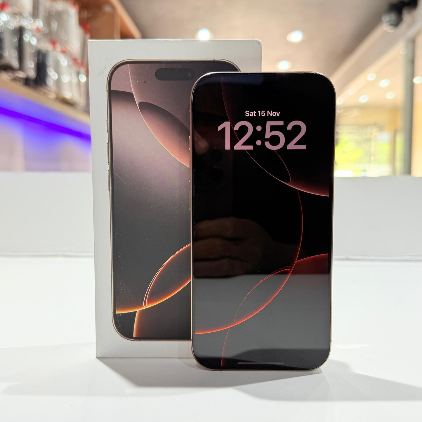 Used iPhone 16 Pro 256GB - Desert Titanium