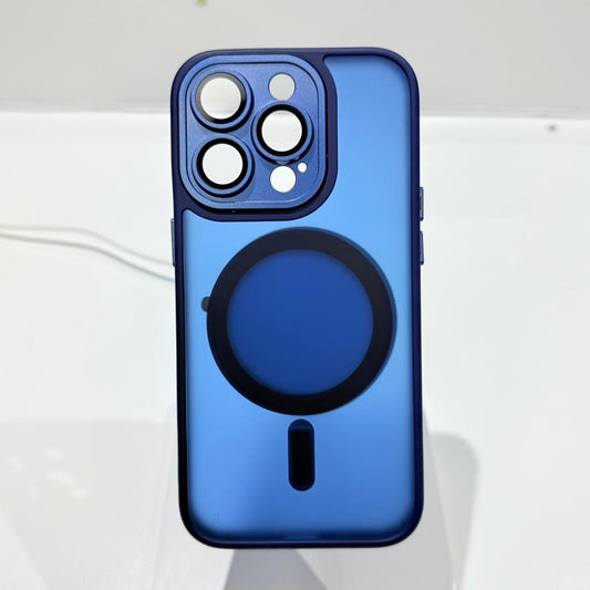 Clear Blue MagSafe Case - iPhone 14 Pro