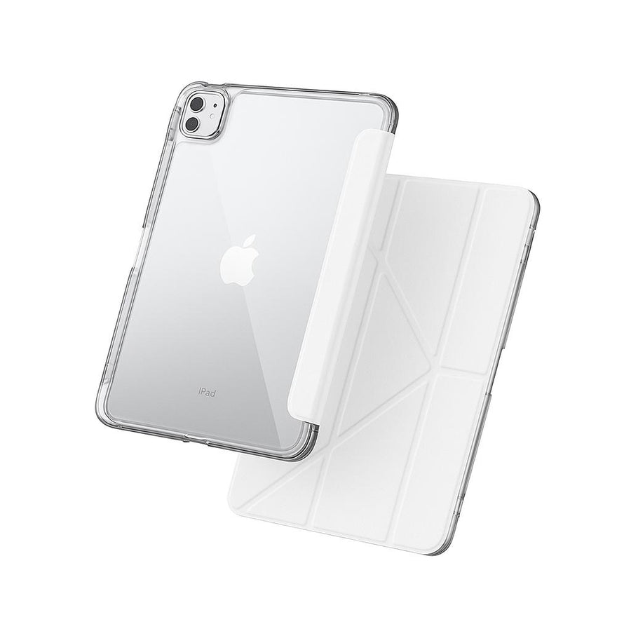 iPad Smart Folio - Clear Case-iPad 11 /iPad 10/White
