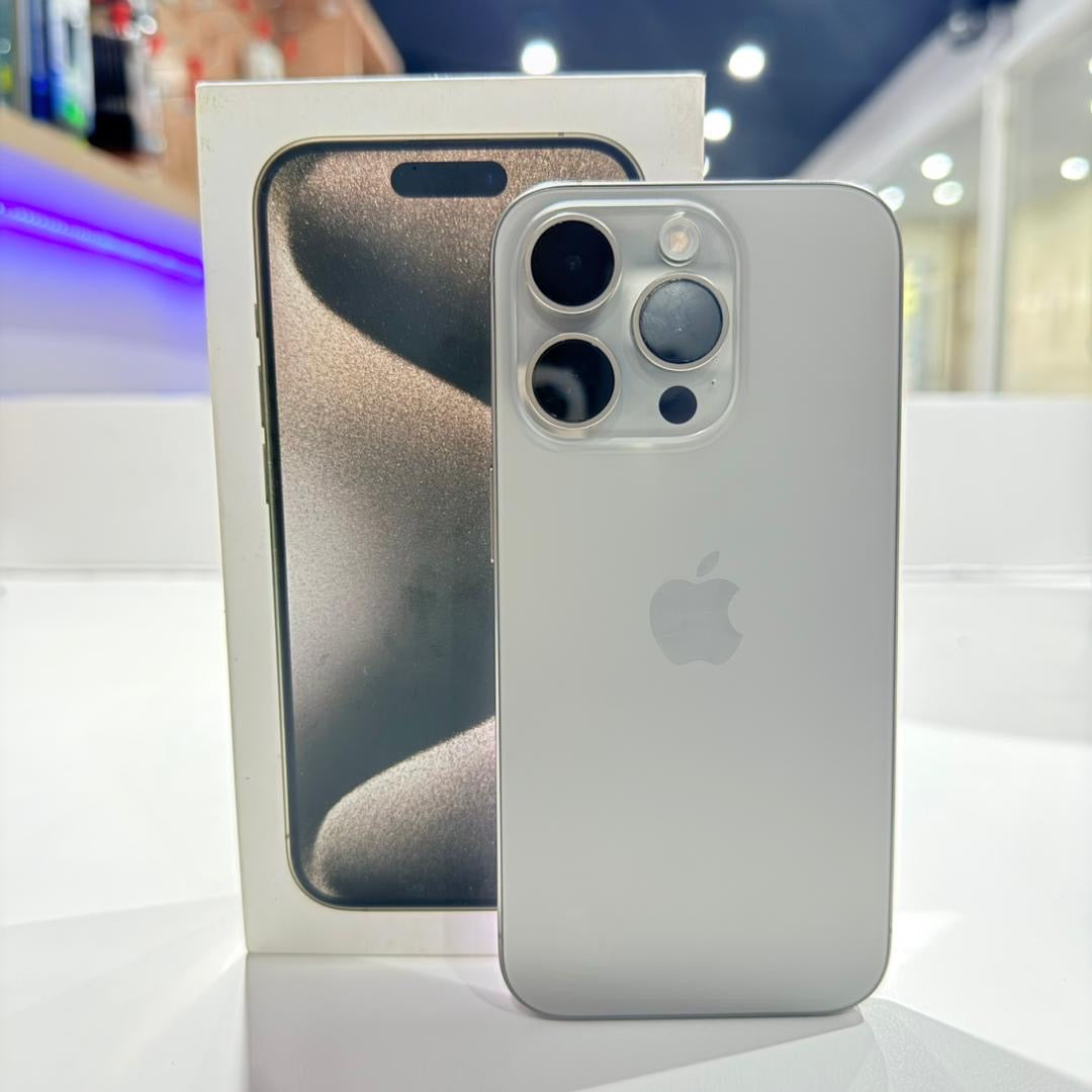 Used iPhone 15 Pro 128GB - Natural Titanium