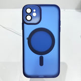 Clear Blue MagSafe Case - iPhone 12
