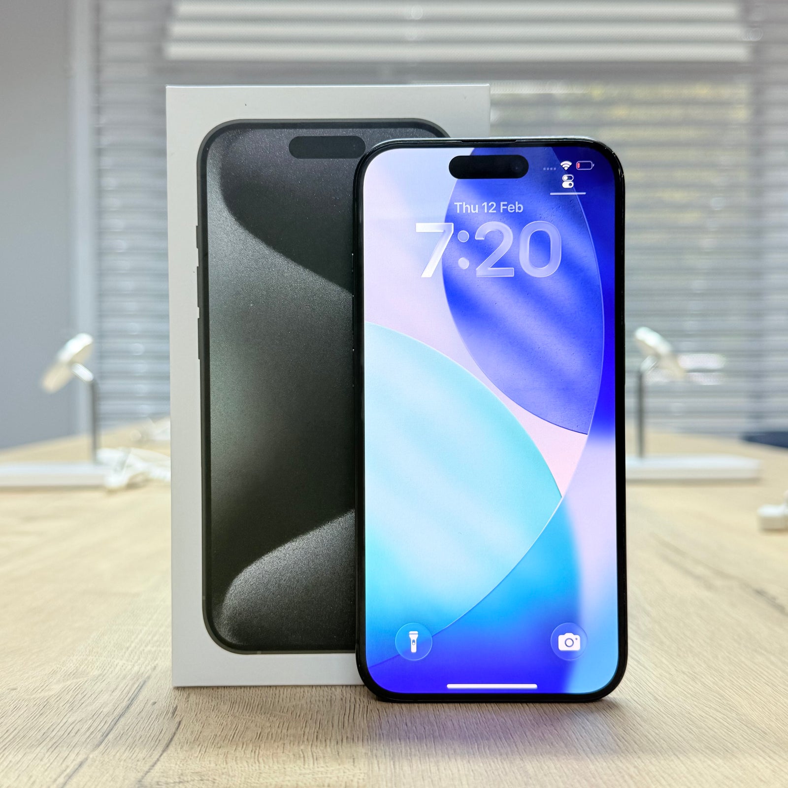 Used iPhone 15 Pro Black Titanium – 128GB