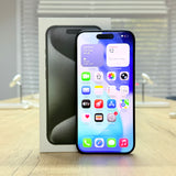 Used iPhone 15 Pro Black Titanium – 128GB