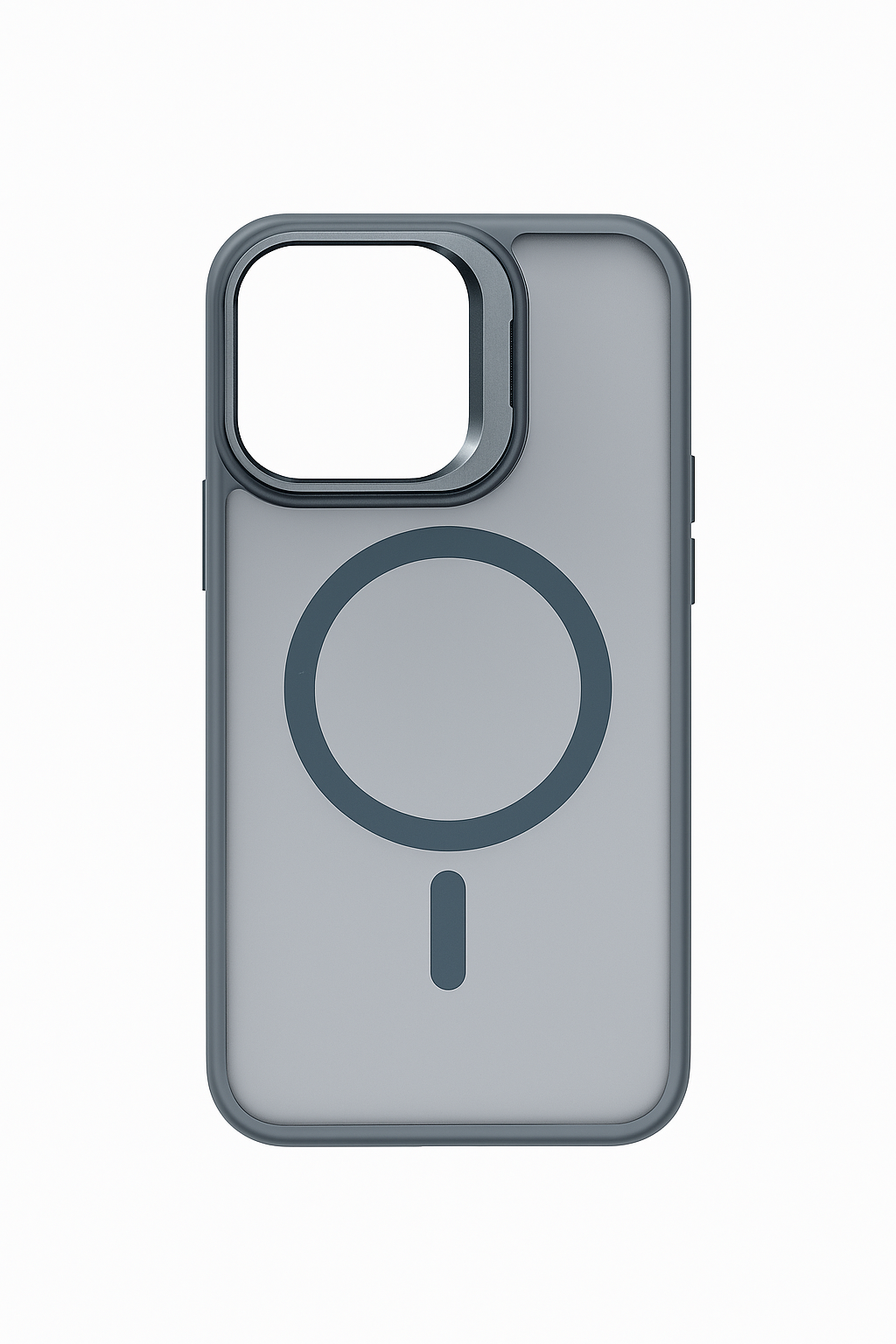 Gray Case(Clear-Magnetic)-iPhone 16 Pro