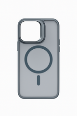 Gray Case(Clear-Magnetic)-iPhone 16 Pro