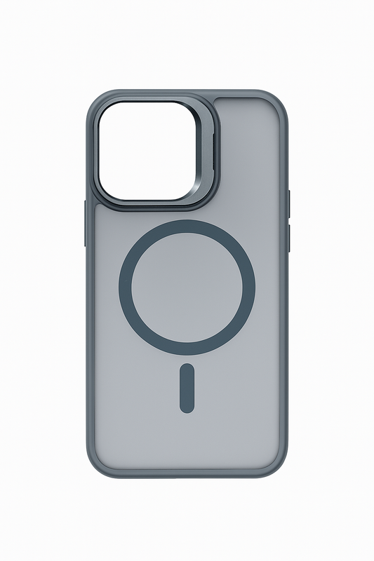 Gray Case (Clear - Magnetic)- iPhone 14 Plus