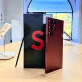 Used Samsung S22 Ultra 256GB - Burgundy