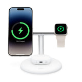 Belkin 3-in-1 Wireless Charging Stand – White