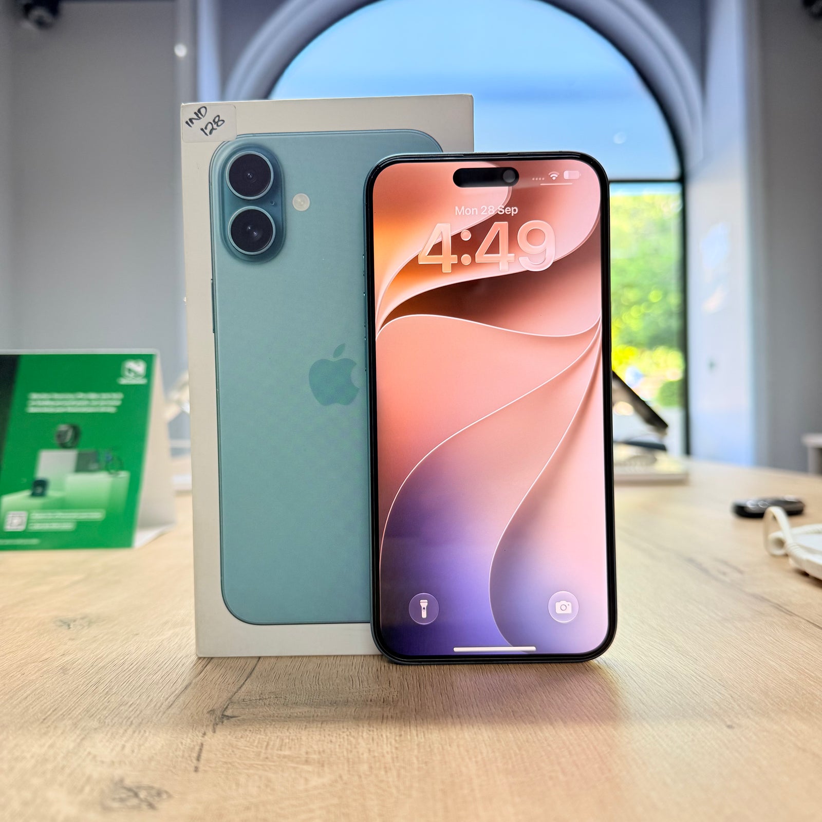 Used iPhone 16 Plus Teal – 128GB