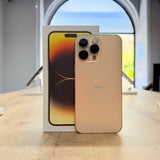 Used iPhone 14 Pro Gold – 256GB (BH 100%)