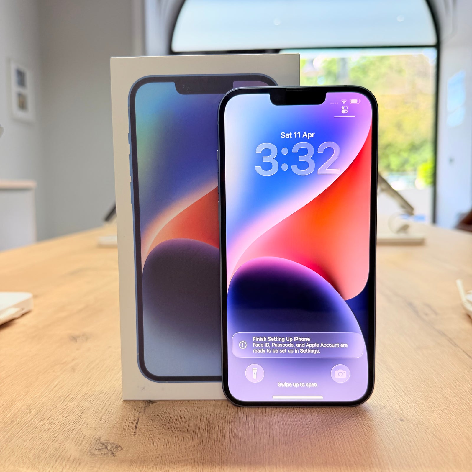 Used iPhone 14 Plus Blue – 128GB (BH 100%)