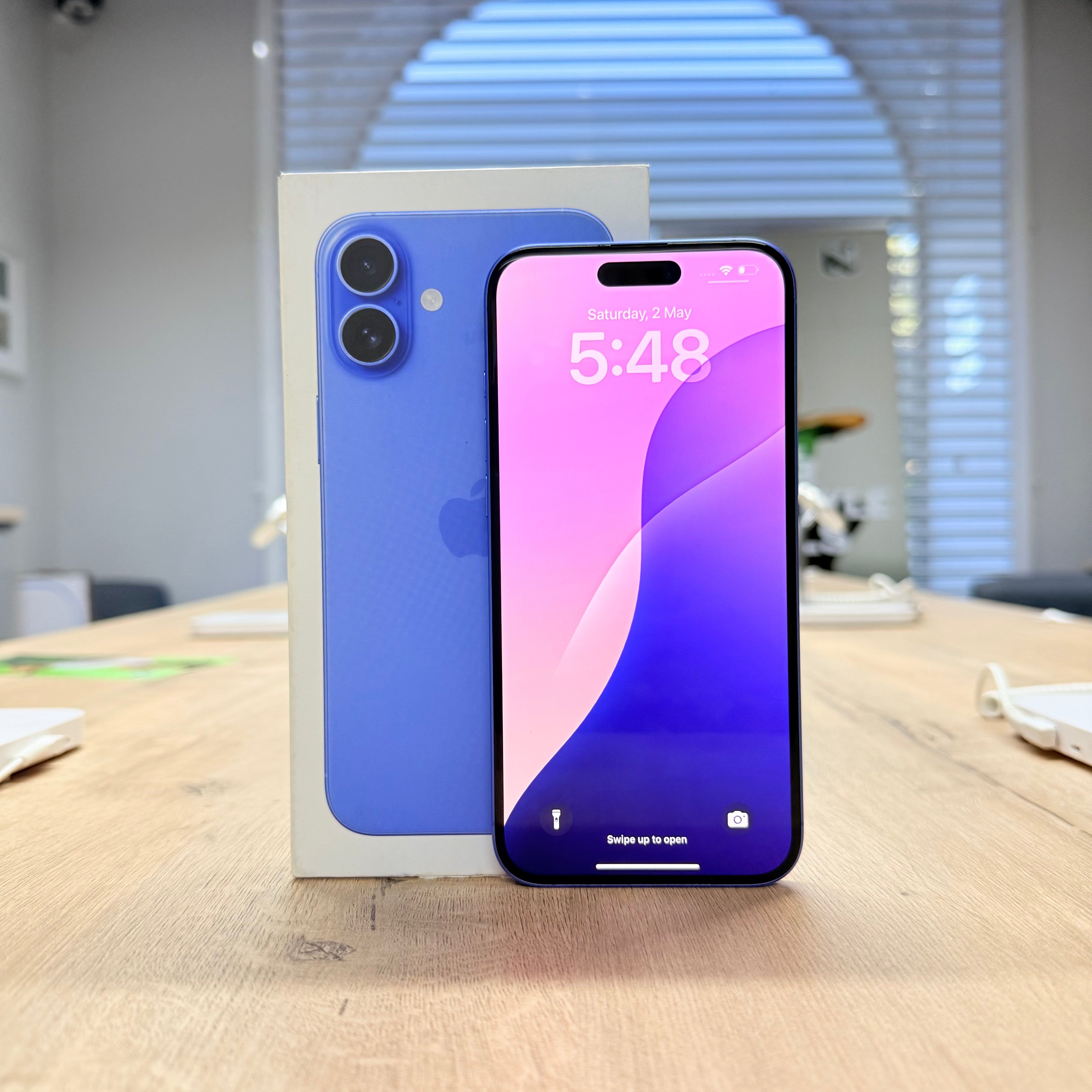 Used iPhone 16 Plus Ultramarine – 512GB (BH 100%)