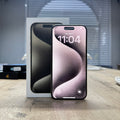 Used iPhone 15 Pro Natural Titanium – 256GB (BH 92%)
