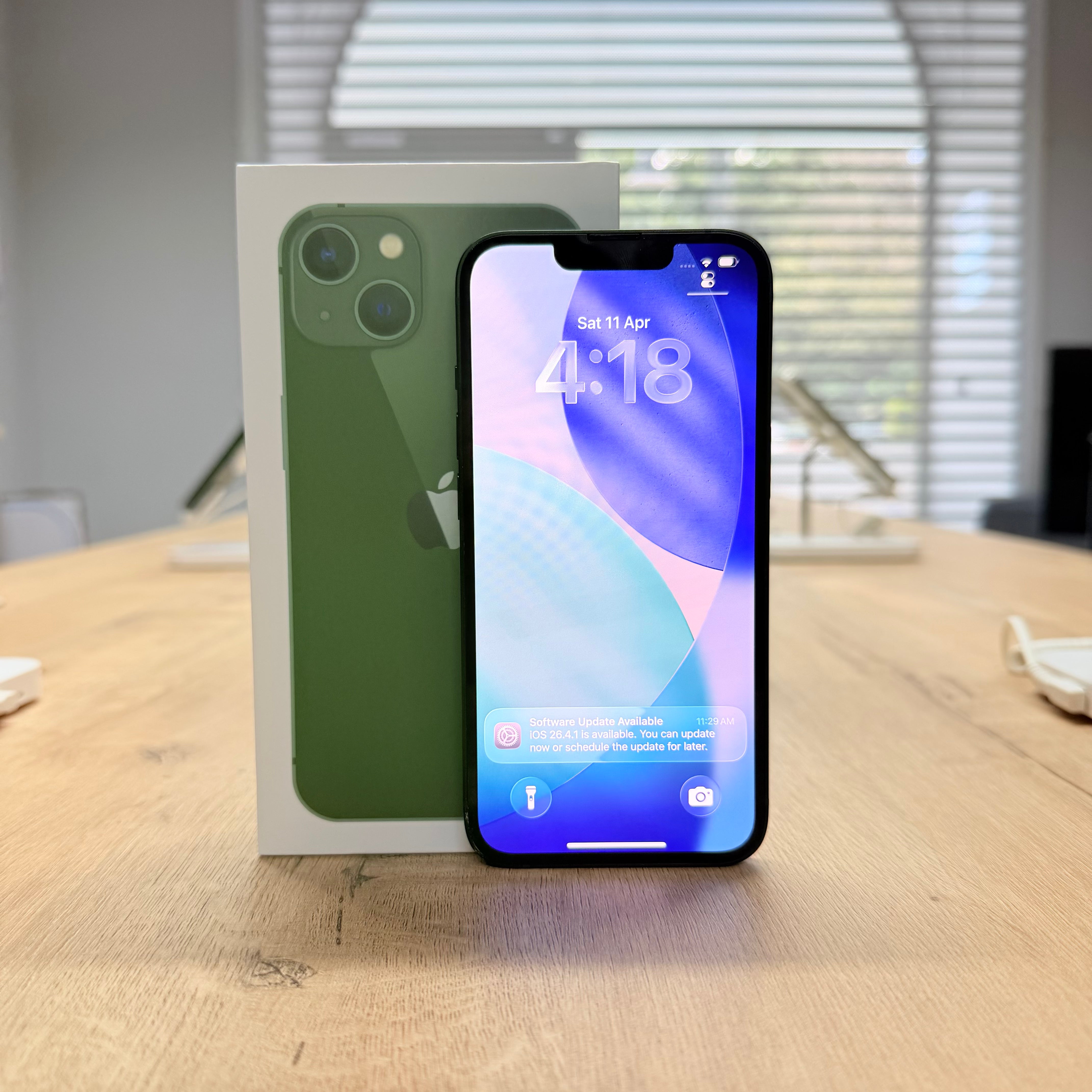 Used iPhone 13 Green - 128GB/BH 100%