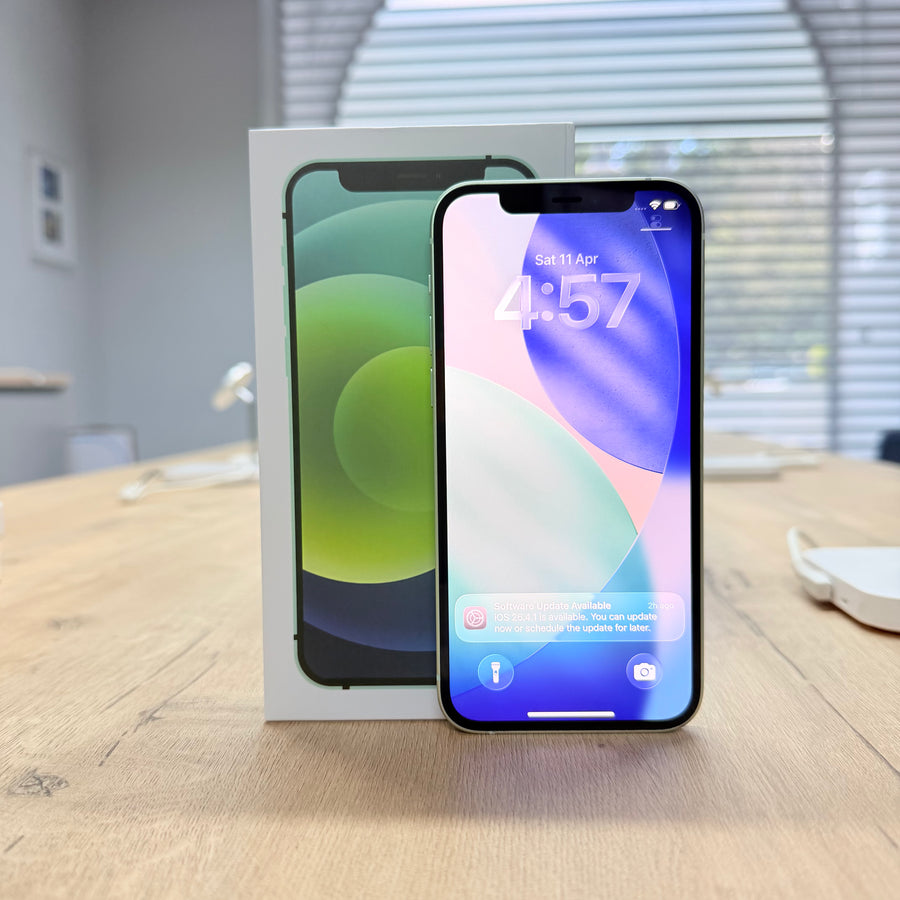 Used iPhone 12 Green – 128GB (BH 100%)