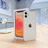 Used iPhone 12 White – 128GB (BH 100%)