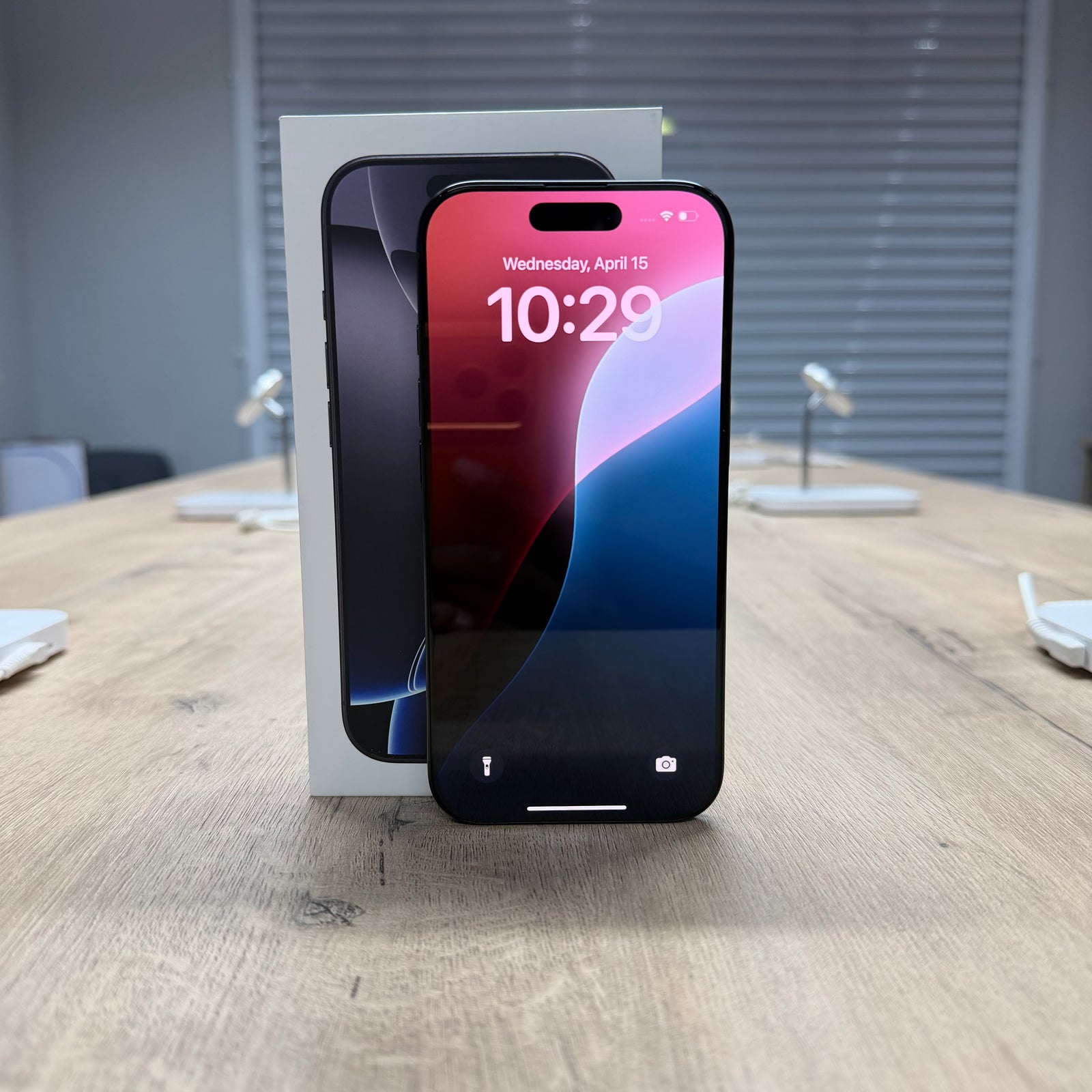 Used iPhone 16 Pro Black Titanium – 128GB (BH 93%)