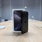 Used iPhone 16 Pro Black Titanium – 128GB (BH 93%)