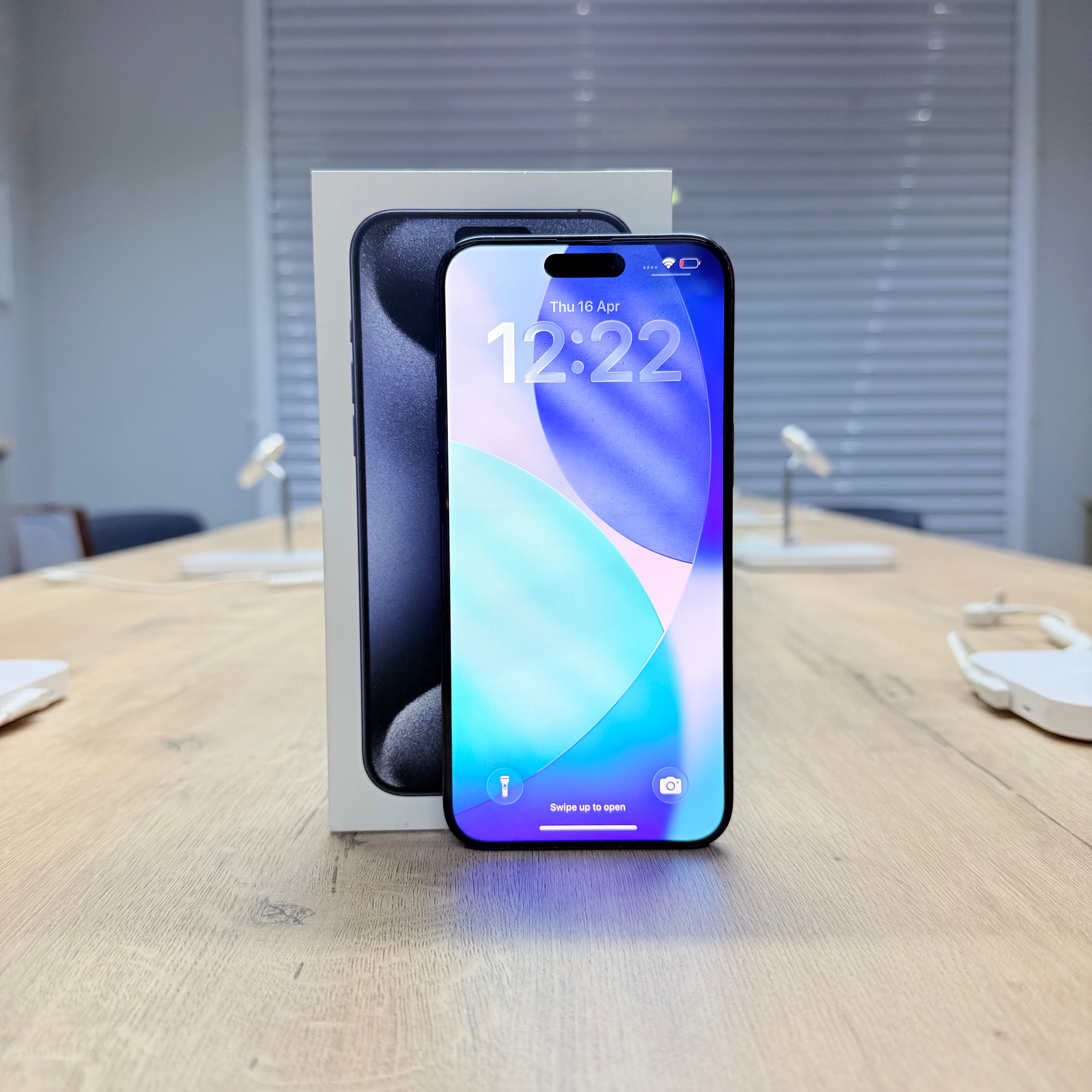 Used iPhone 15 Pro Max Blue Titanium – 512GB (BH 93%)
