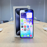 Used iPhone 15 Pro Max Blue Titanium – 512GB (BH 93%)