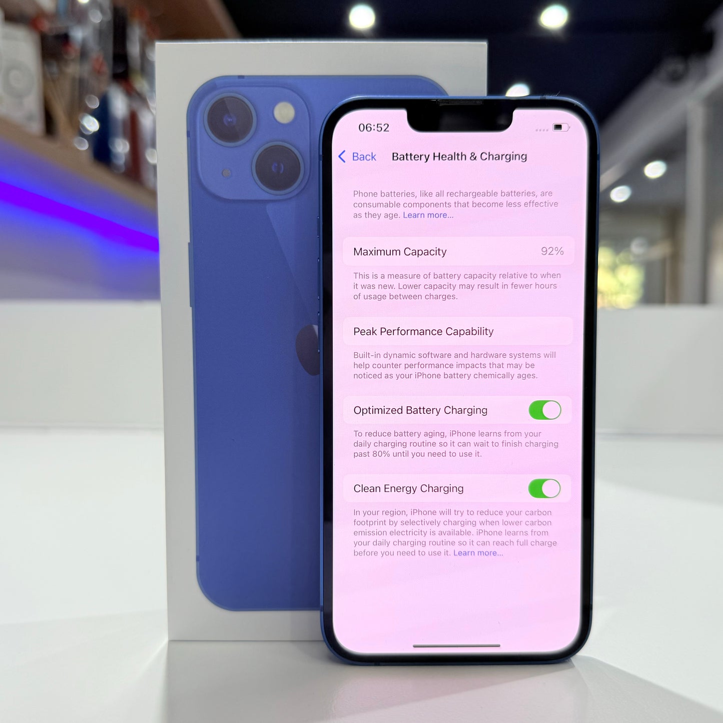 Used iPhone 13 128GB - Blue